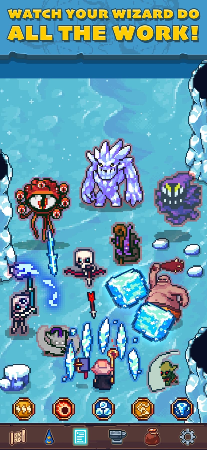 Tap Wizard RPG: Arcane Quest screenshot 5 - screenshot