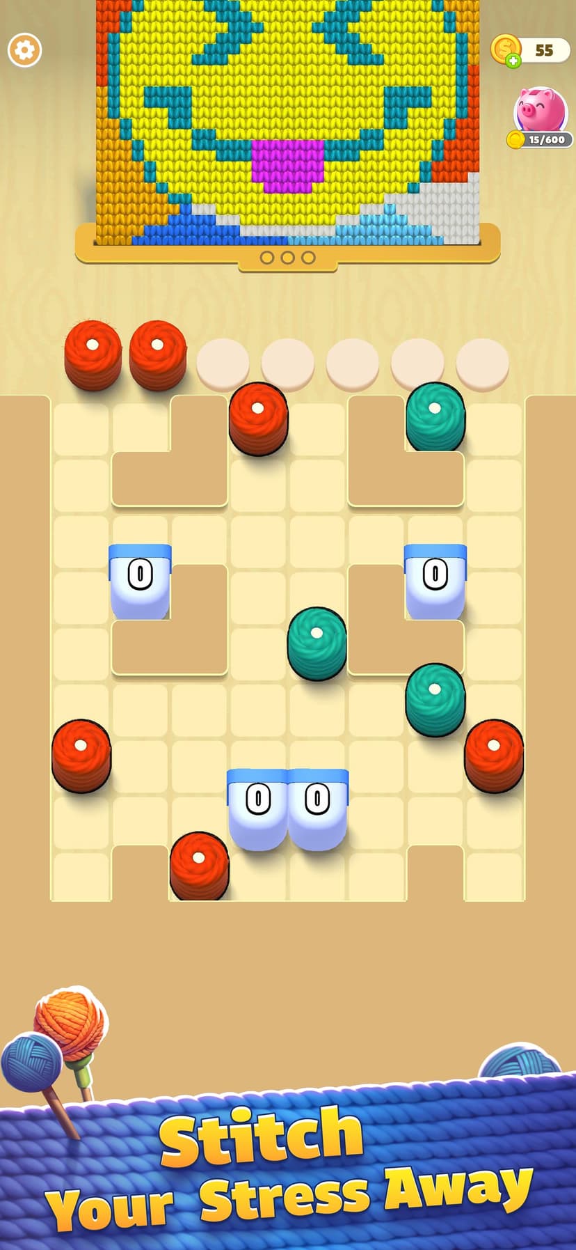 Thread Jam - Untangle 3D Ropes screenshot 2 - screenshot