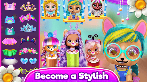 Hairstyle: pet care salon game screenshot 2 - screenshot