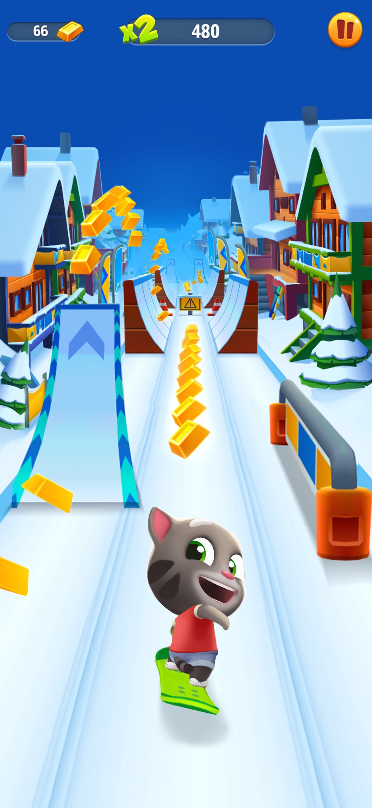 Talking Tom Gold Run screenshot 1 - screenshot