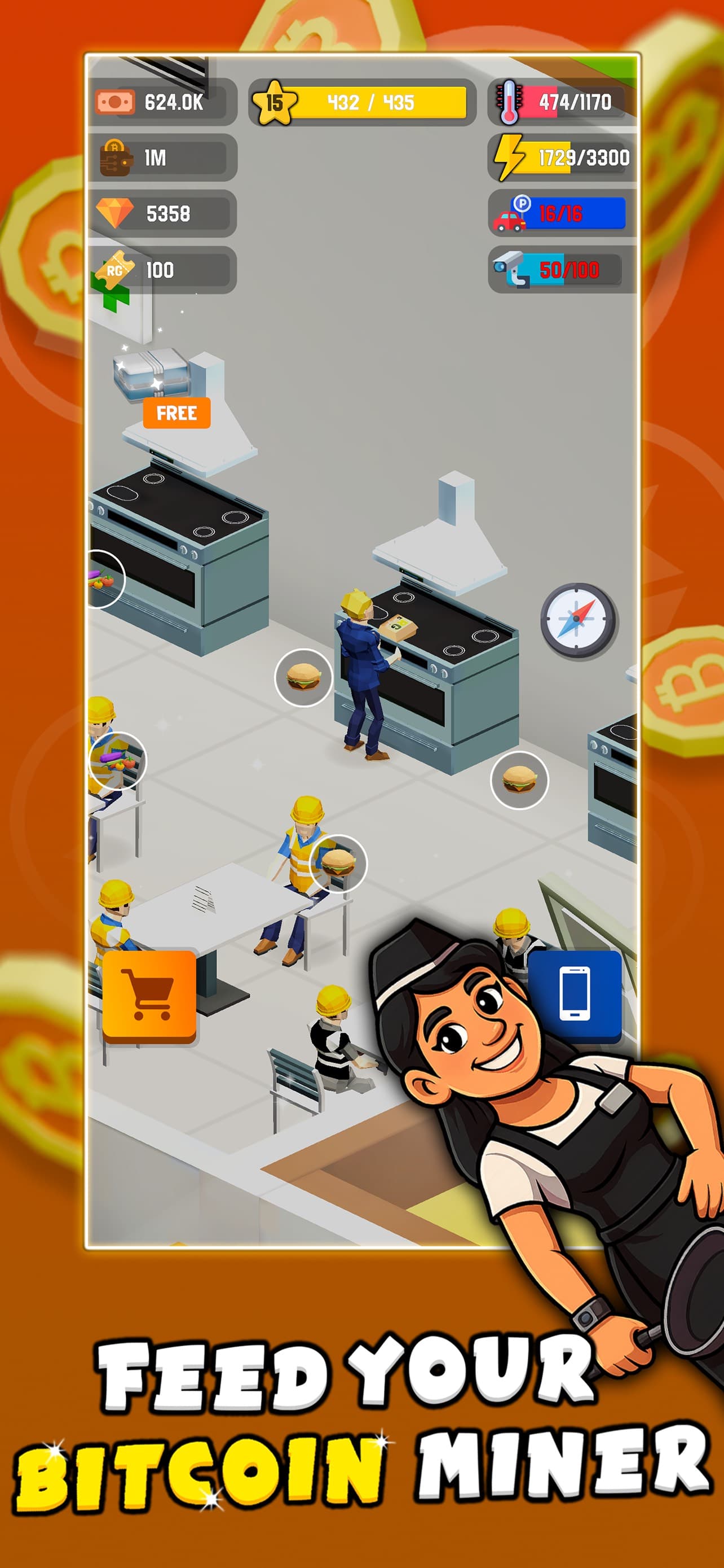 Bitcoin Miner Bro - Tycoon screenshot 4 - screenshot