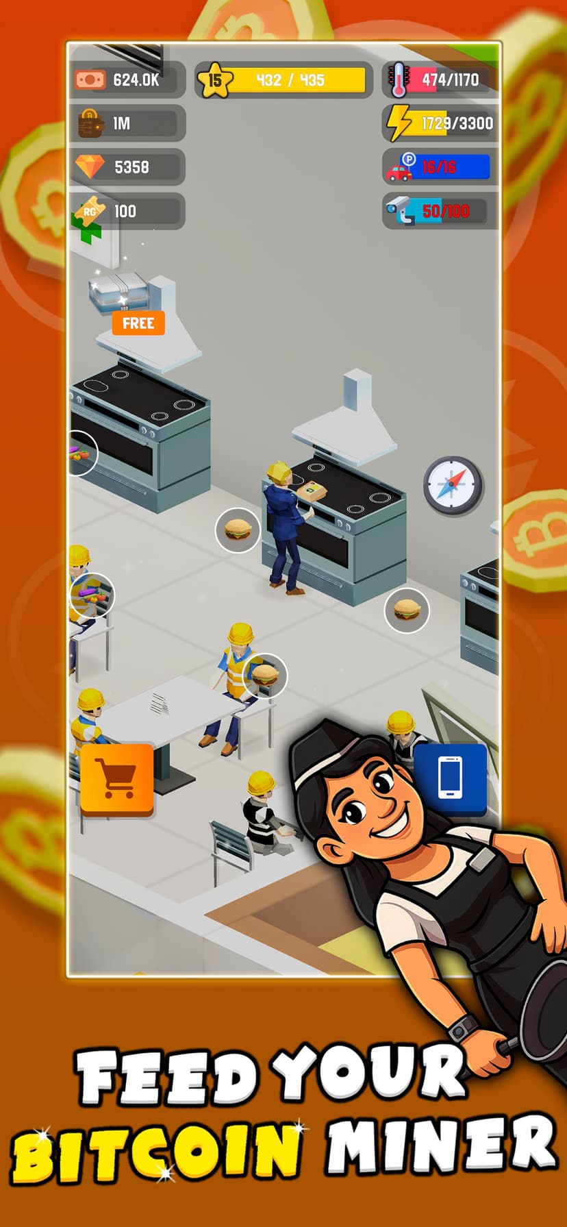 Bitcoin Miner Bro - Tycoon screenshot 4 - screenshot