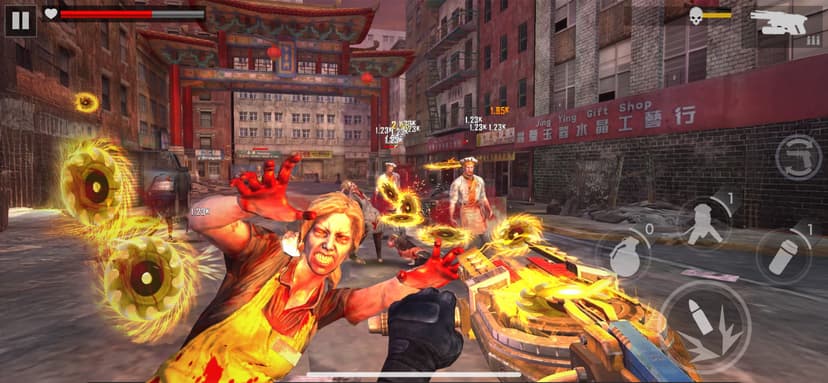 Fire Apocalypse: Zombie Games screenshot 2 - screenshot
