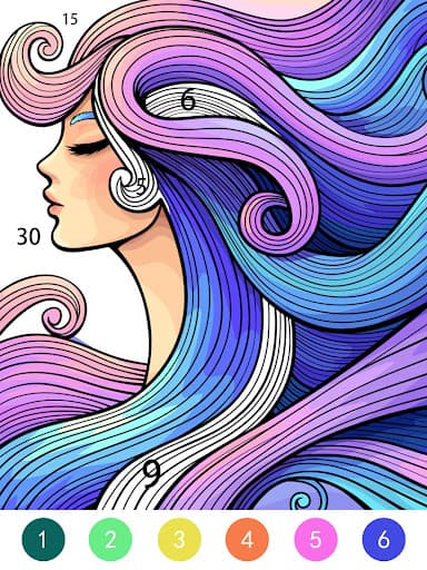 Tangle Color by Number Book screenshot 9 - screenshot