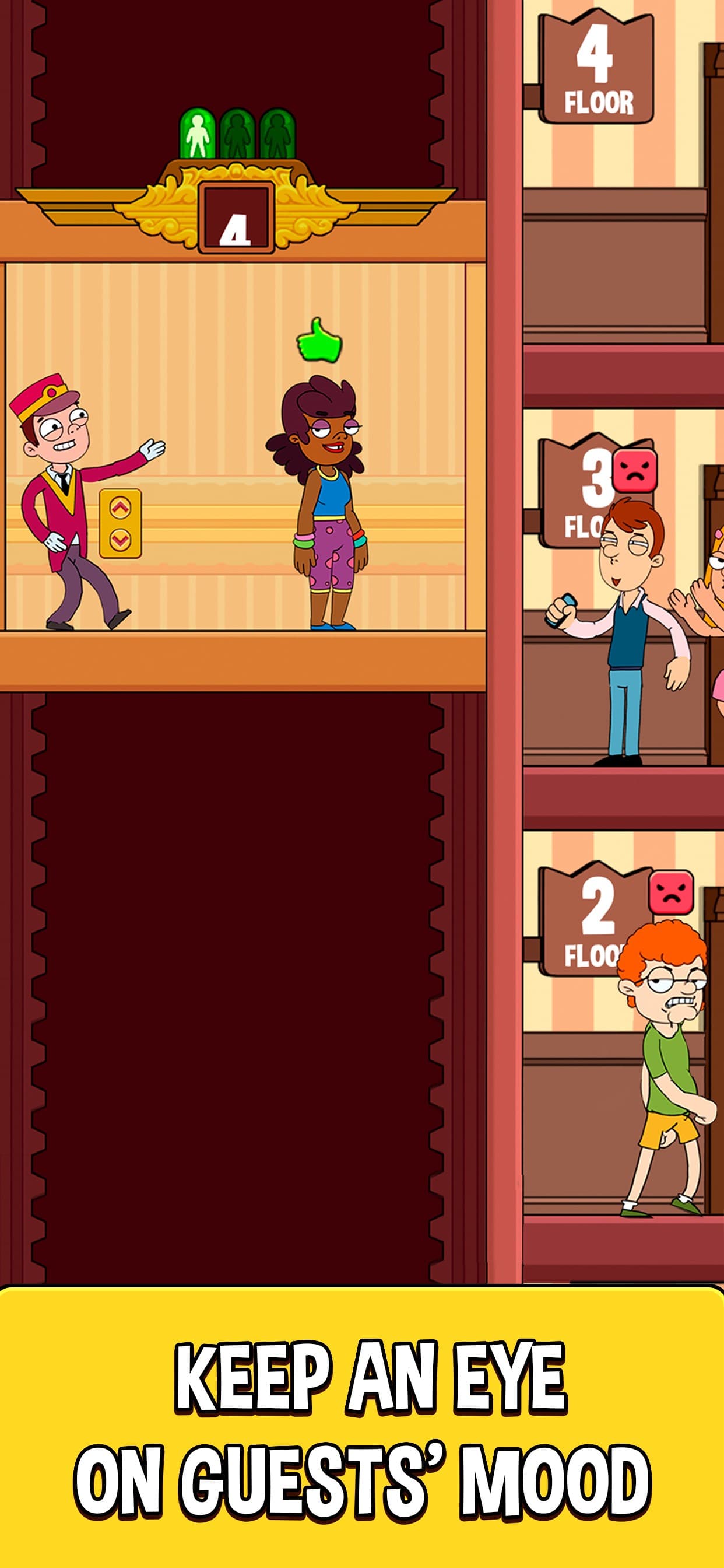 Hotel Elevator: Doorman Mania screenshot 2 - screenshot