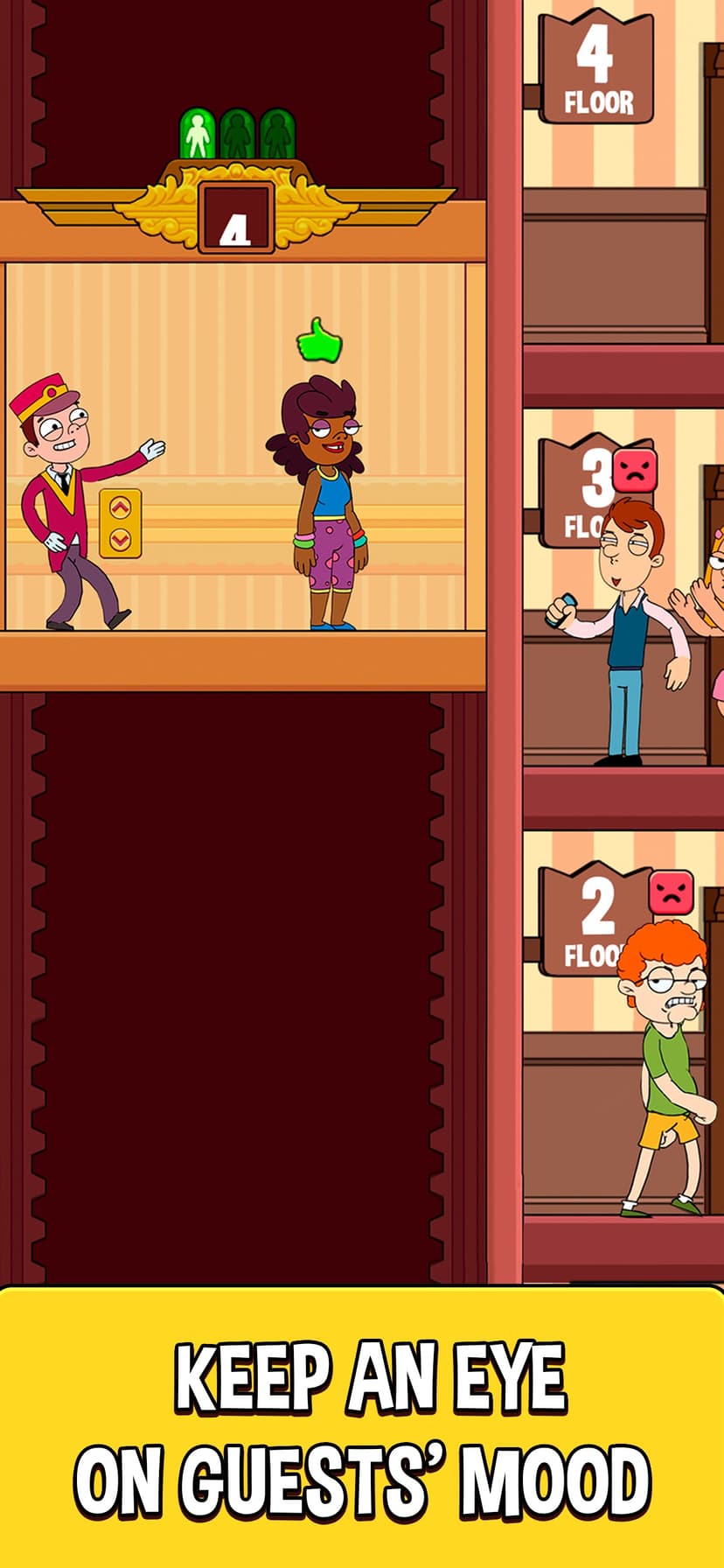 Hotel Elevator: Doorman Mania screenshot 2 - screenshot