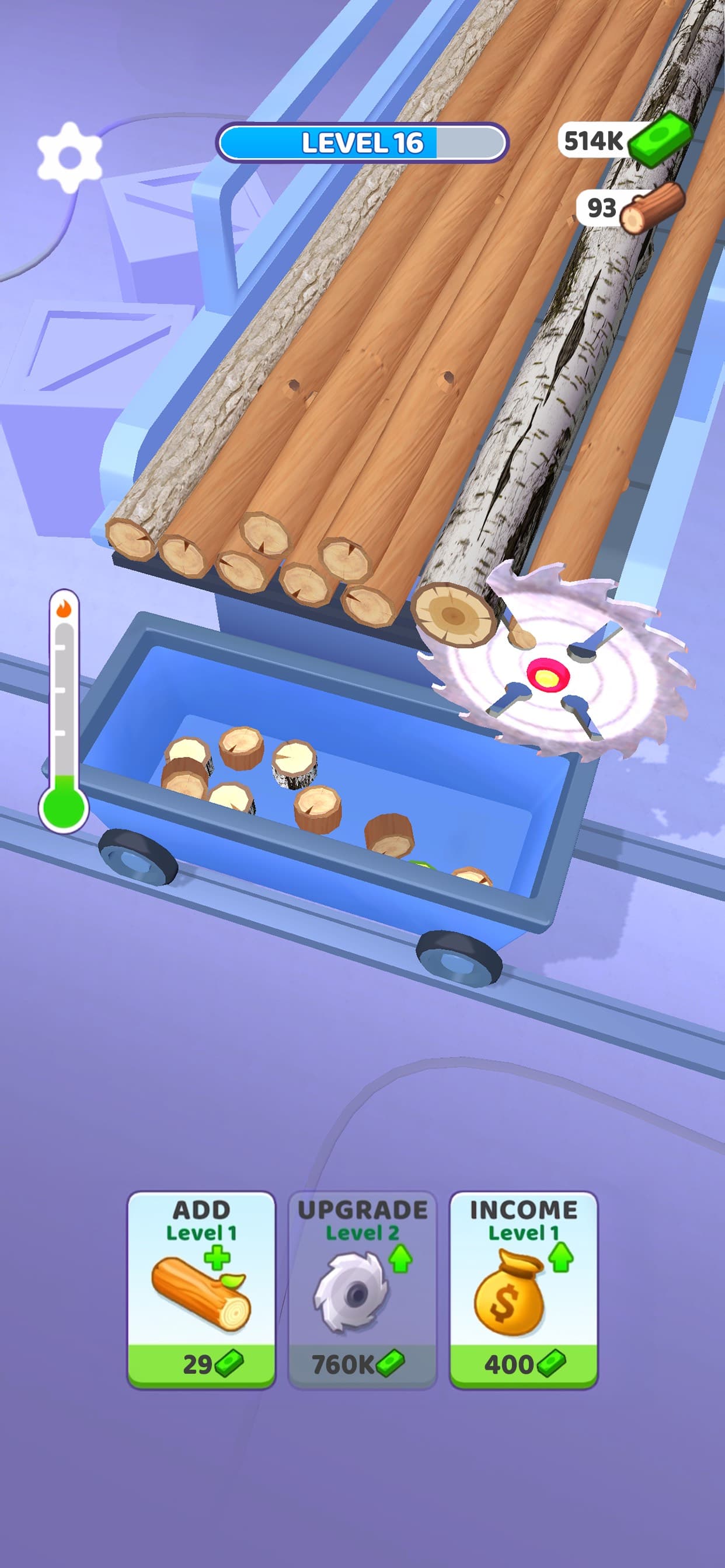 Idle Cutter: Wood Slice screenshot 5 - screenshot