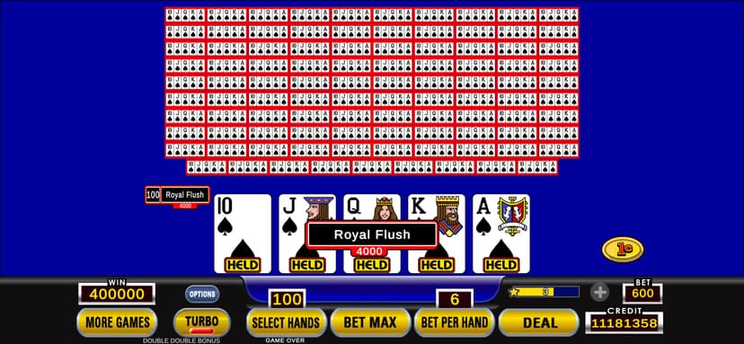 Hundred Play Draw Poker screenshot 4 - screenshot