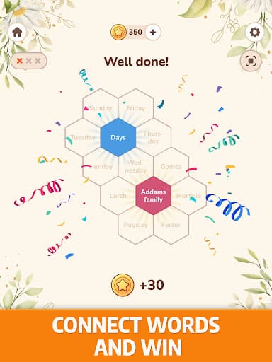 Hexa Ties: Word Associations screenshot 14 - screenshot