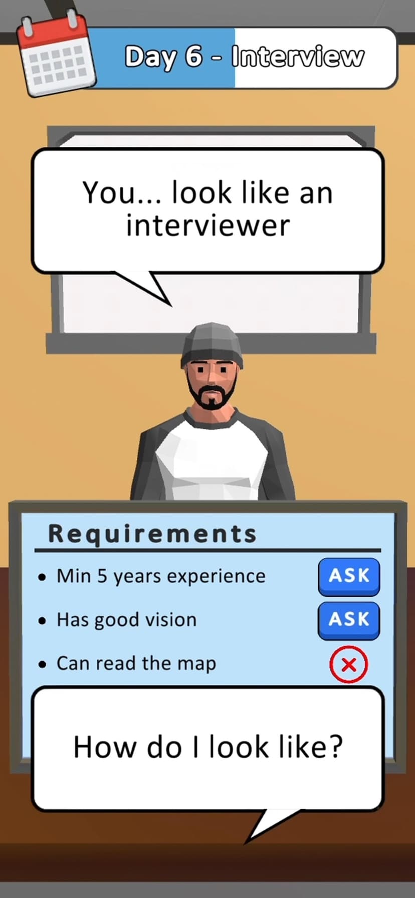 Hiring Job 3D screenshot 1 - screenshot