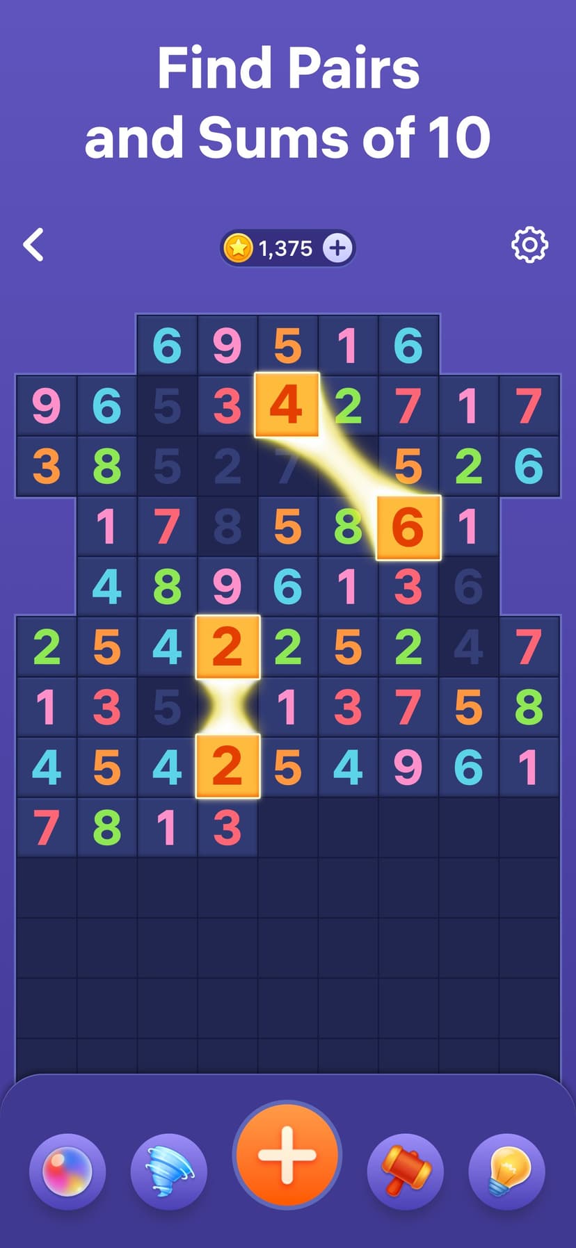Number Tiles - Match Numbers screenshot 2 - screenshot