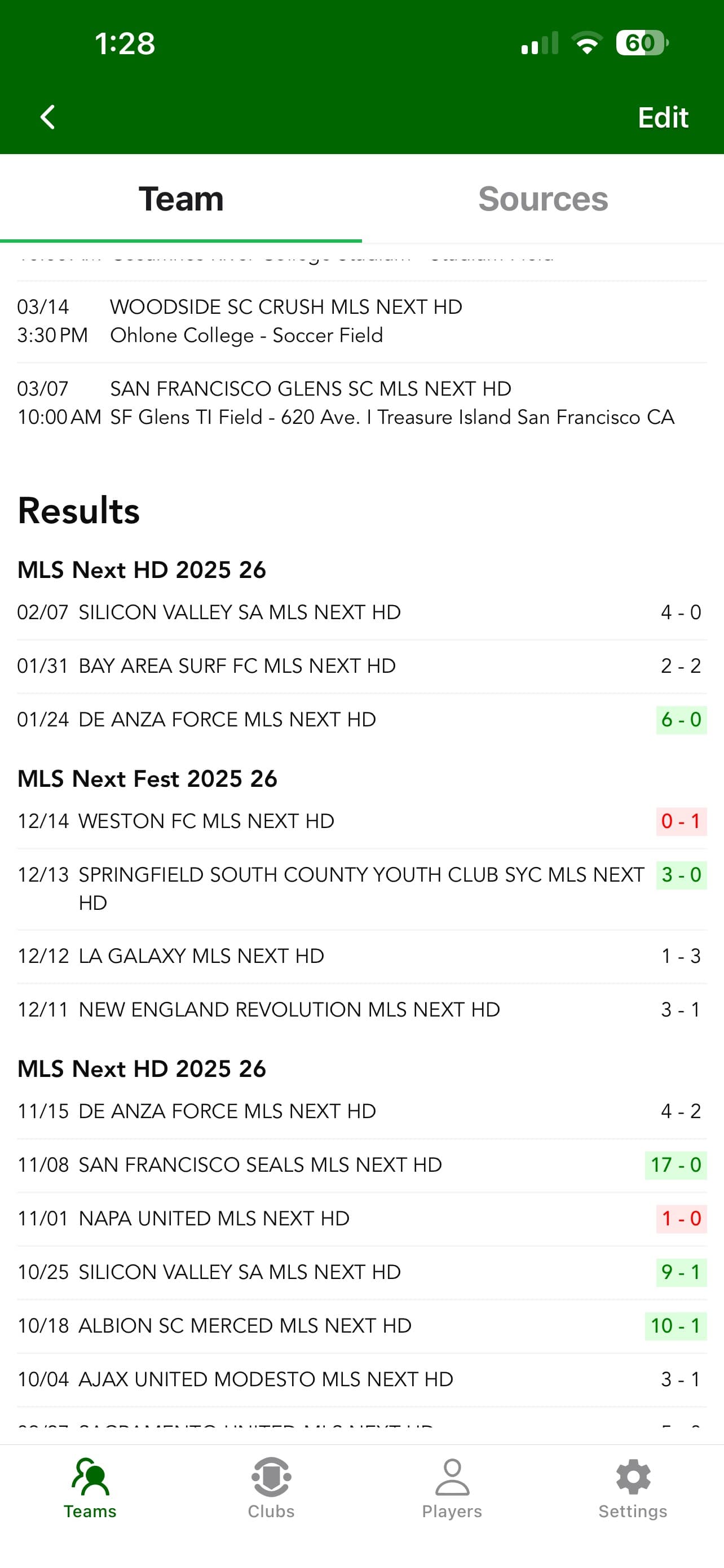 Soccer Rankings screenshot 3 - screenshot