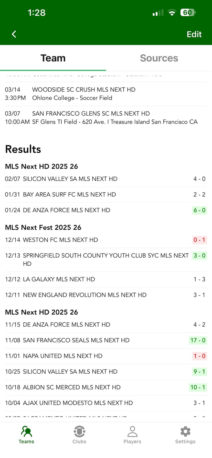 Soccer Rankings screenshot 3 - screenshot