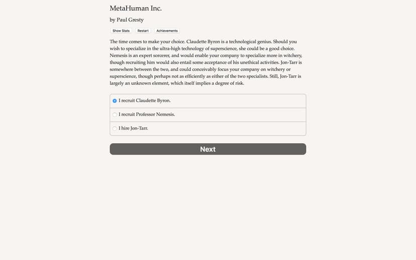 Null - screenshot