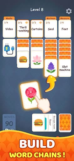 Associate Words: Solitaire screenshot 3 - screenshot