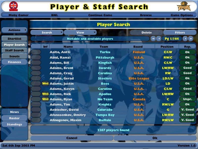 Null - screenshot