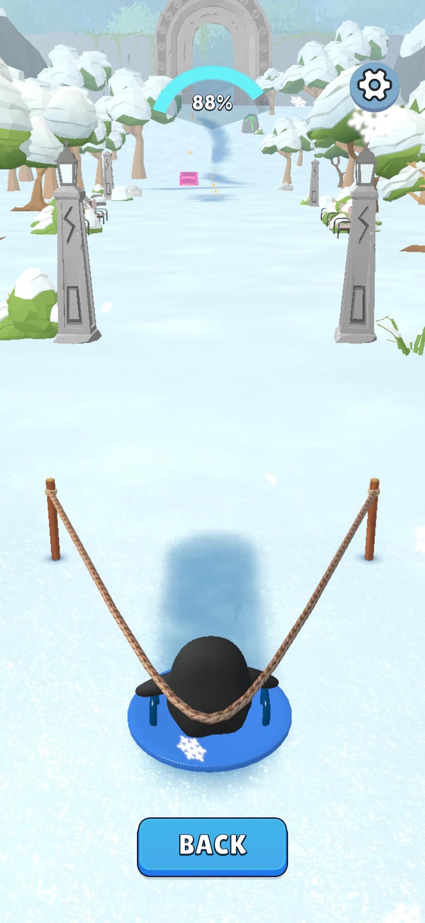 Sled Surfers screenshot 1 - screenshot