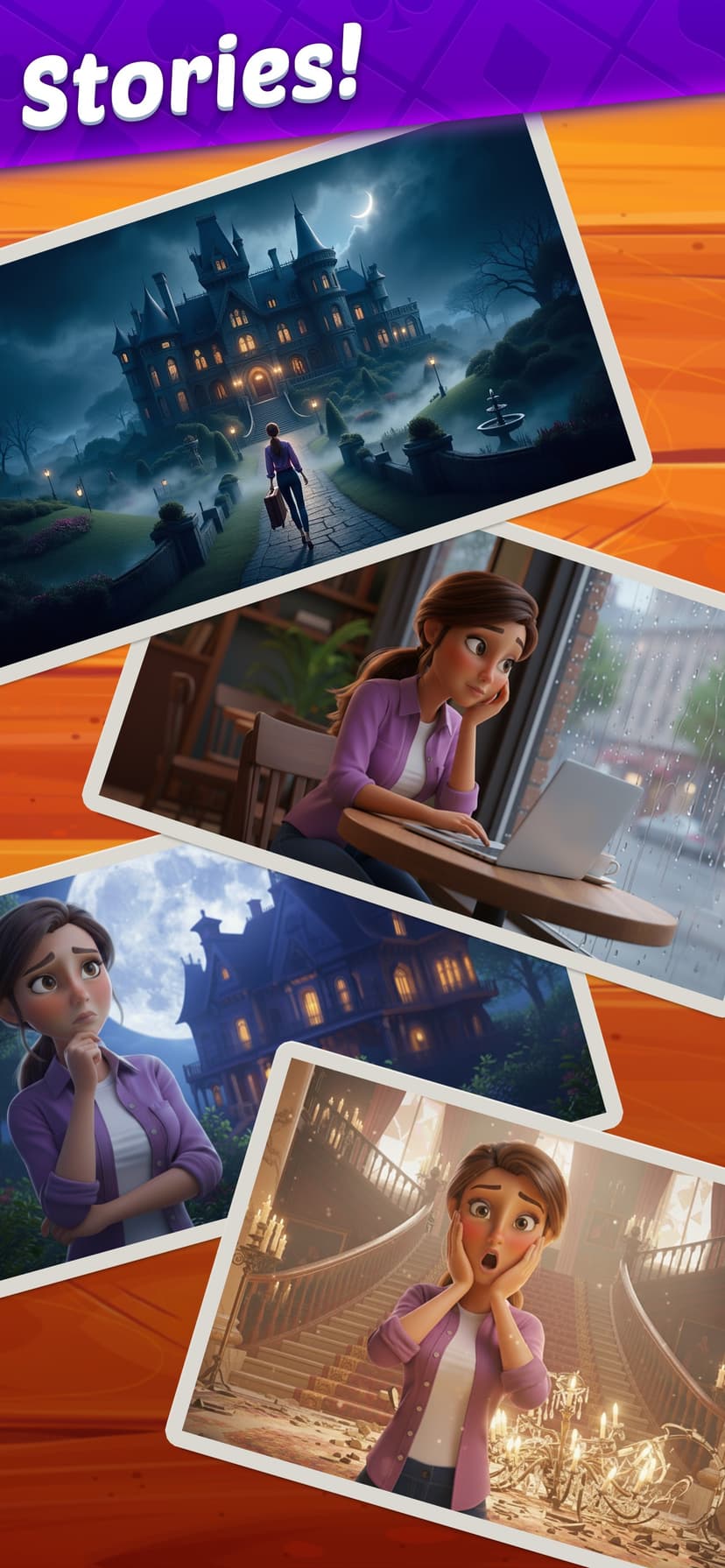 Solitaire Story: Ava's Manor screenshot 1 - screenshot