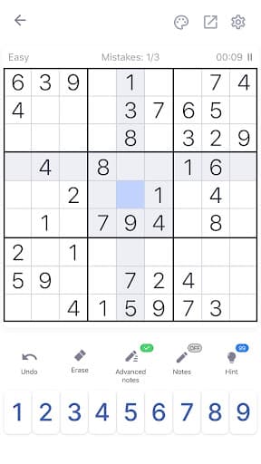 Sudoku - Classic Sudoku Puzzle screenshot 2 - screenshot