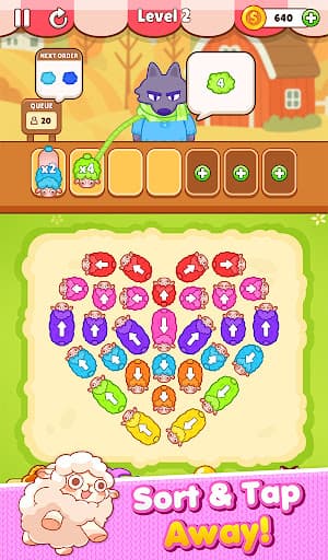 Sheep Away: Color Knit Out screenshot 1 - screenshot