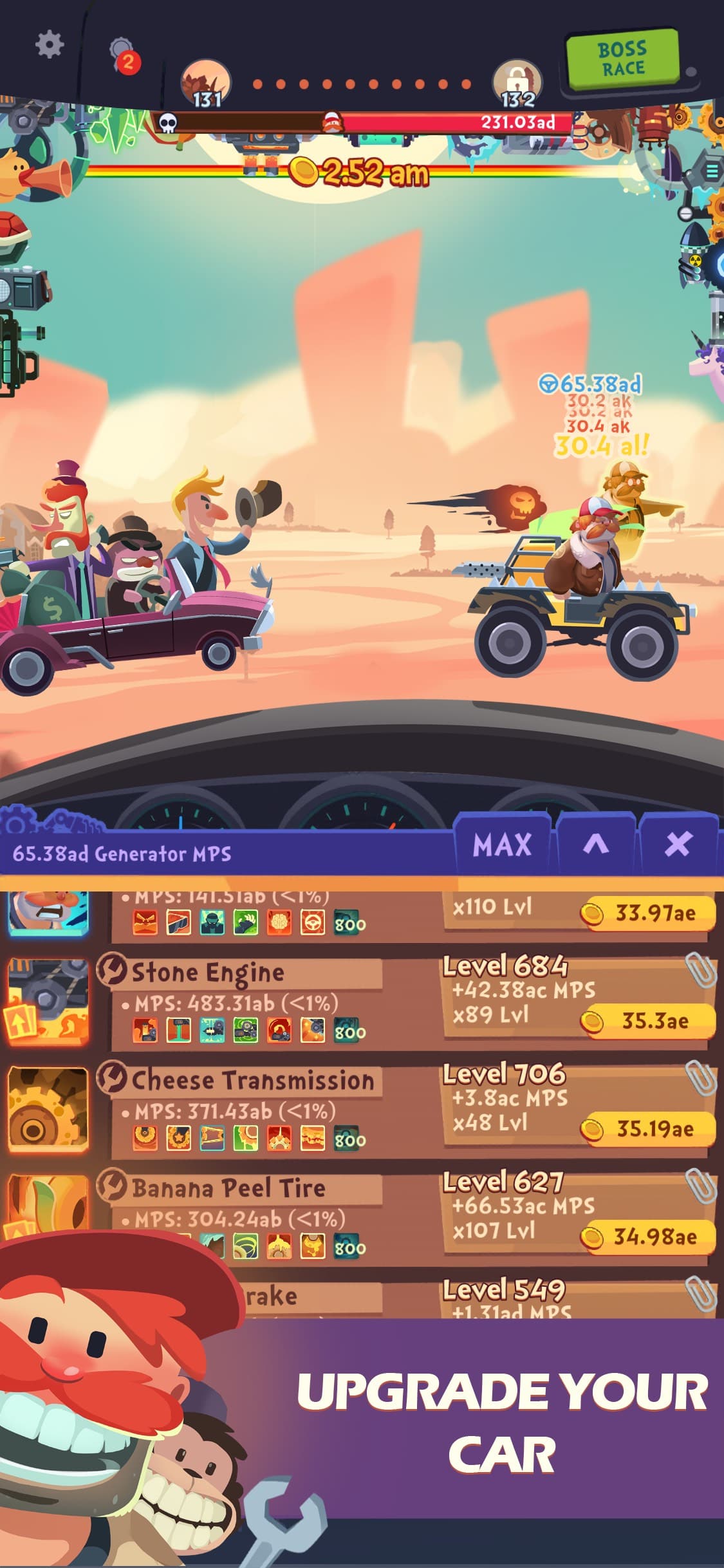 Clicker Racing screenshot 2 - screenshot
