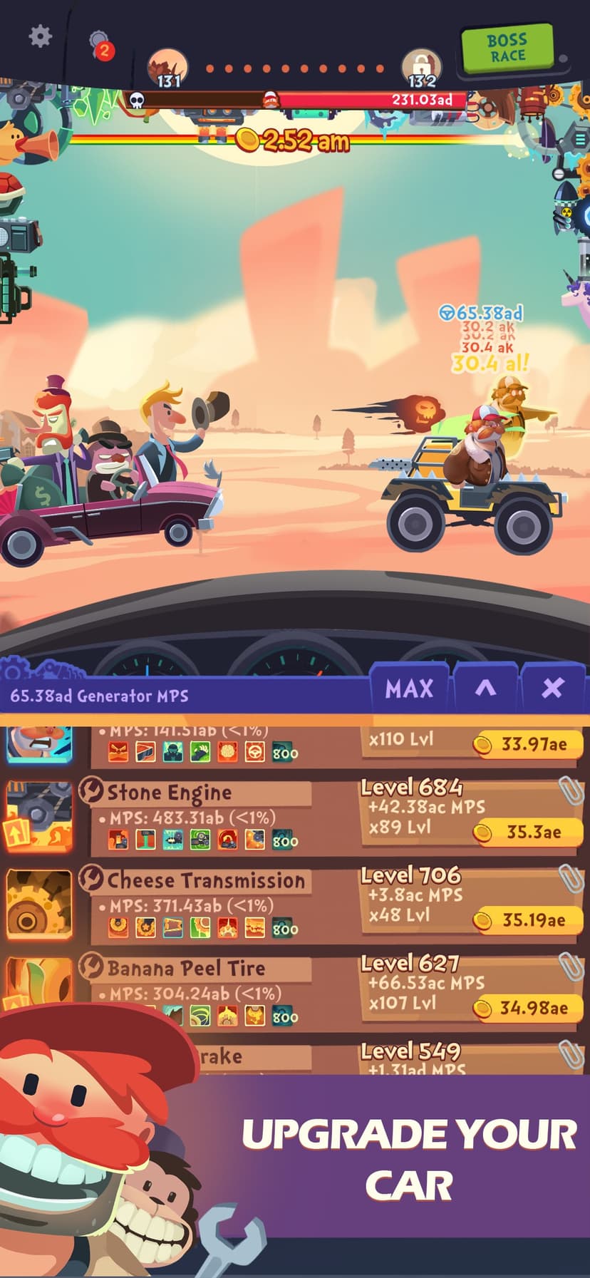 Clicker Racing screenshot 2 - screenshot