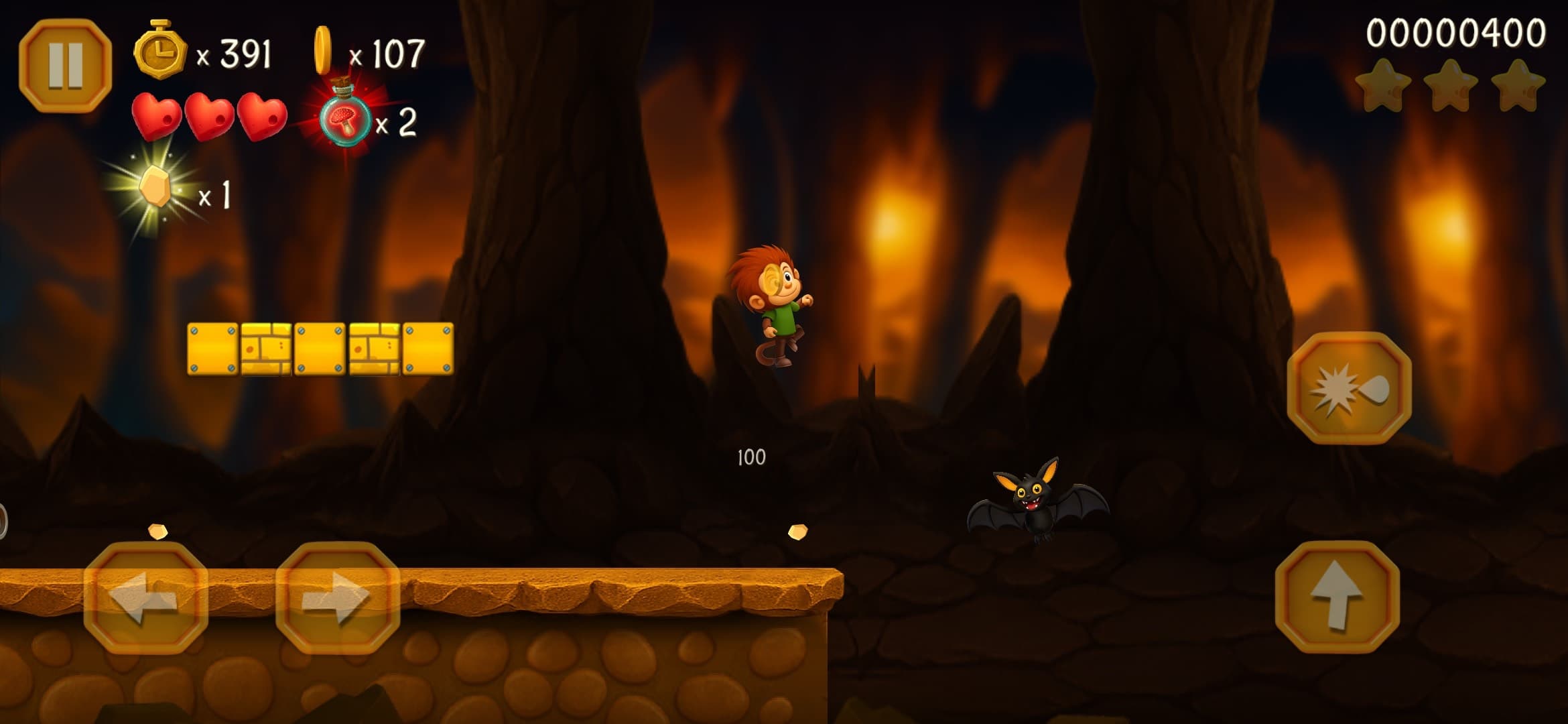 Super Kong Jump - Monkey Bros screenshot 1 - screenshot