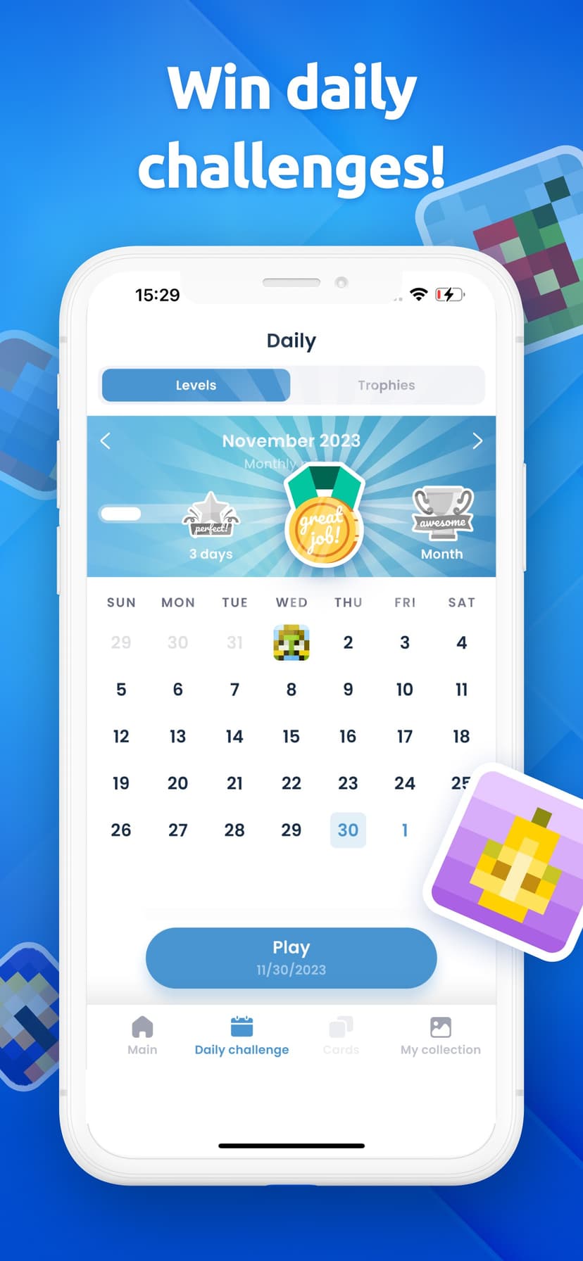 Pindoku－Pixel Block Puzzle screenshot 5 - screenshot