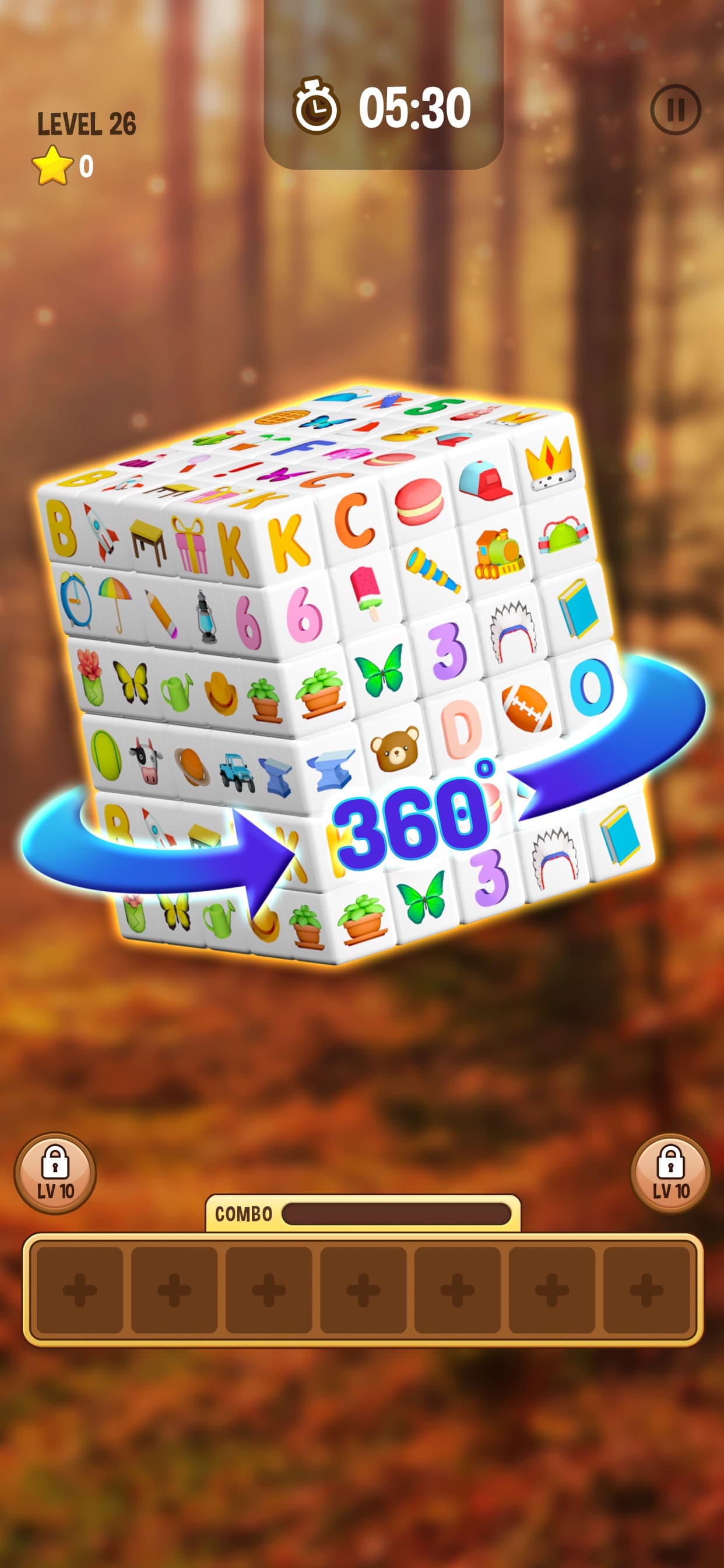 Cube Match Triple - 3D Puzzle screenshot 3 - screenshot