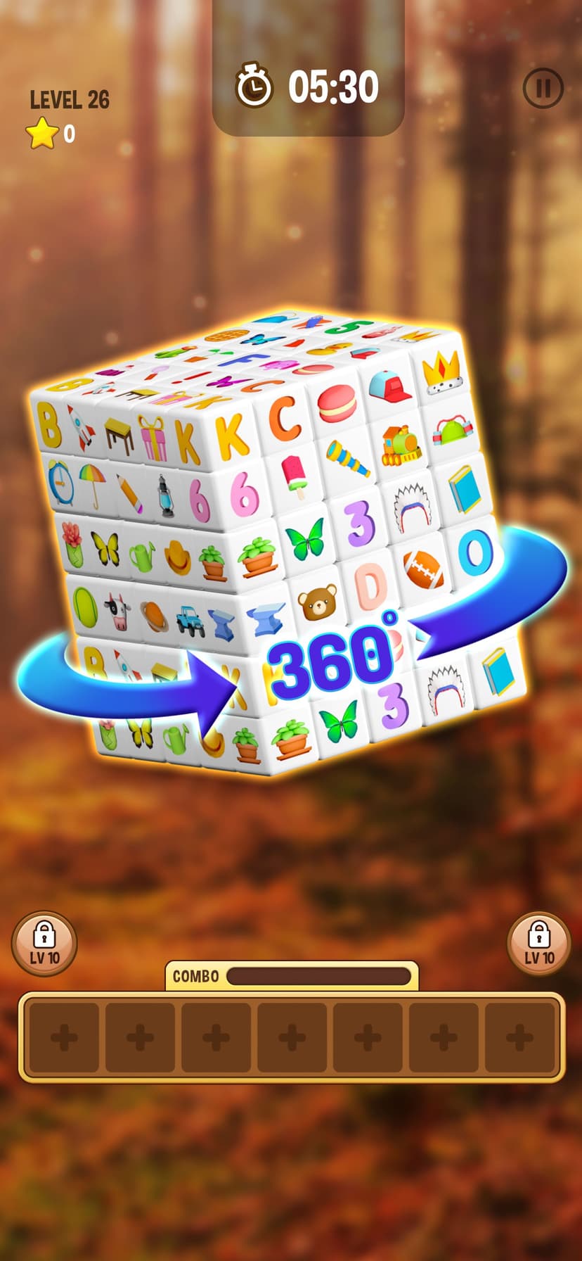 Cube Match Triple - 3D Puzzle screenshot 3 - screenshot