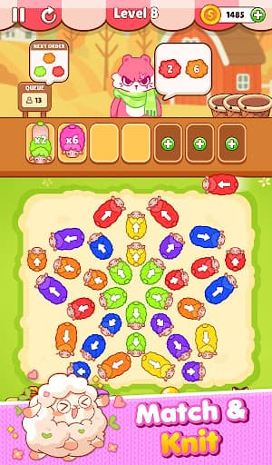 Sheep Away: Color Knit Out screenshot 2 - screenshot