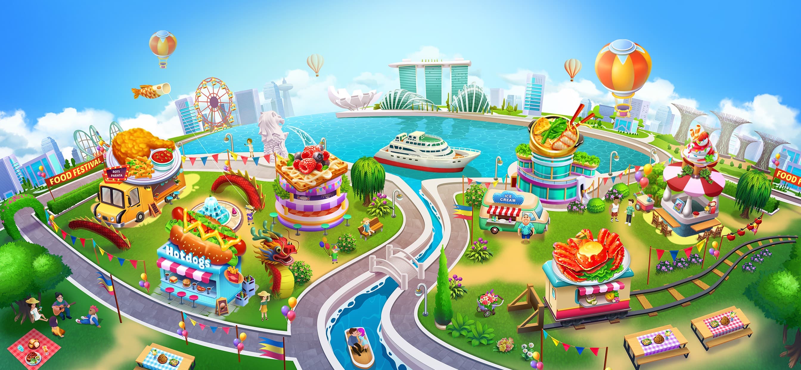 Yummy Carnival: Cooking Games screenshot 1 - screenshot