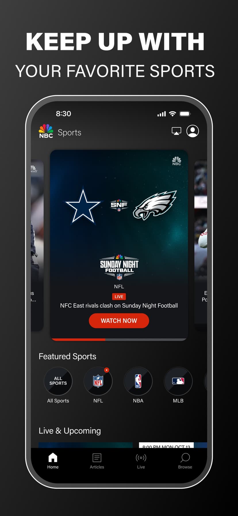 NBC Sports screenshot 1 - screenshot