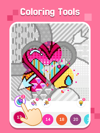 Pixel Coloring-Color by number screenshot 12 - screenshot