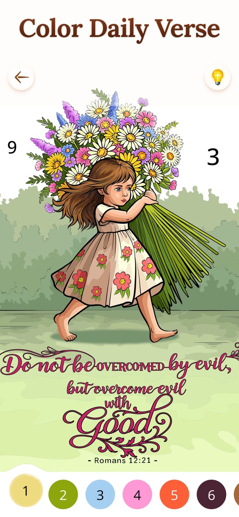 Bible Coloring Paint by Number screenshot 5 - screenshot