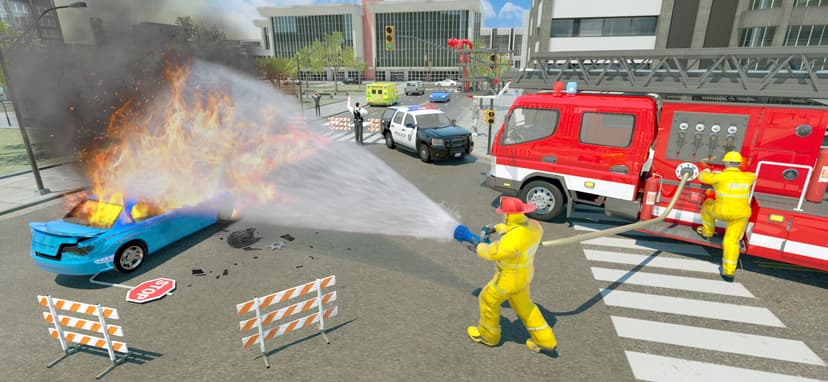 Fire Truck Game 911 Emergency screenshot 5 - screenshot