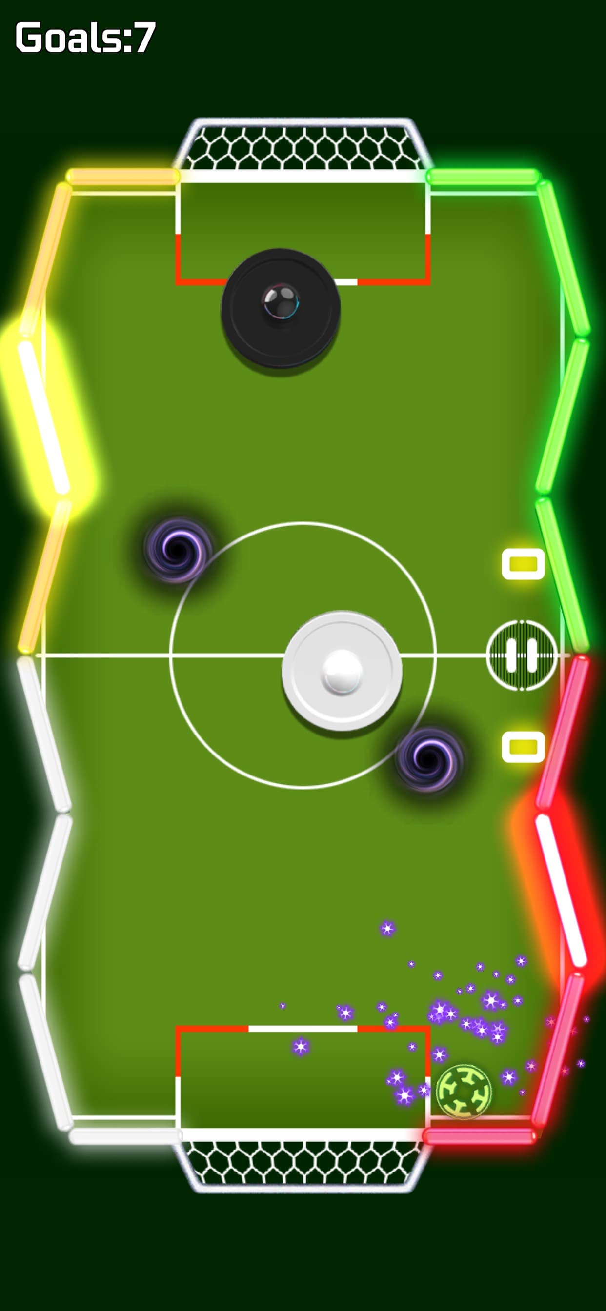 Glow Hockey Strike screenshot 5 - screenshot