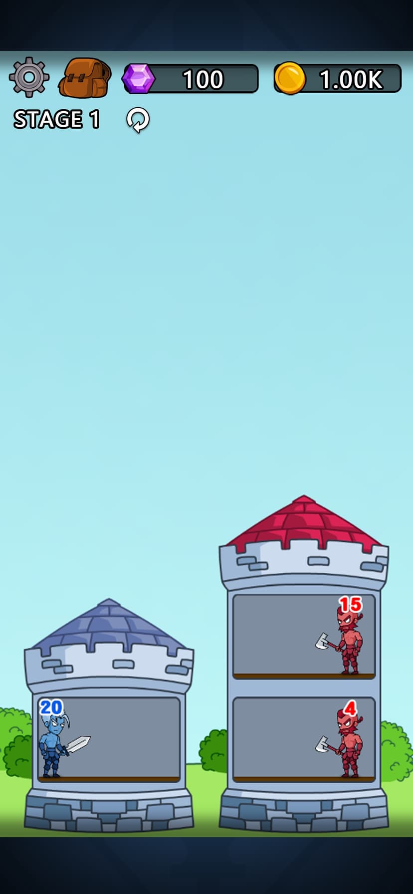 Hero Castle Wars screenshot 1 - screenshot
