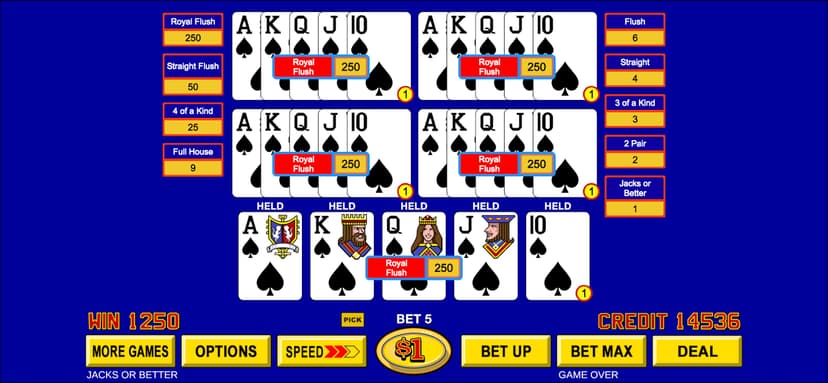 Video Poker ™ - Classic Games screenshot 7 - screenshot