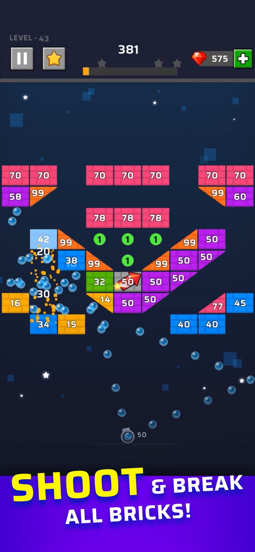 Brick Out - Shoot the ball screenshot 1 - screenshot