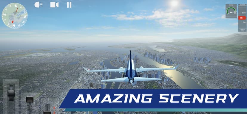 Flight Simulator: Plane Game screenshot 5 - screenshot