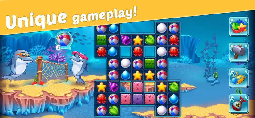 Reef Rescue: Match 3 Adventure screenshot 6 - screenshot