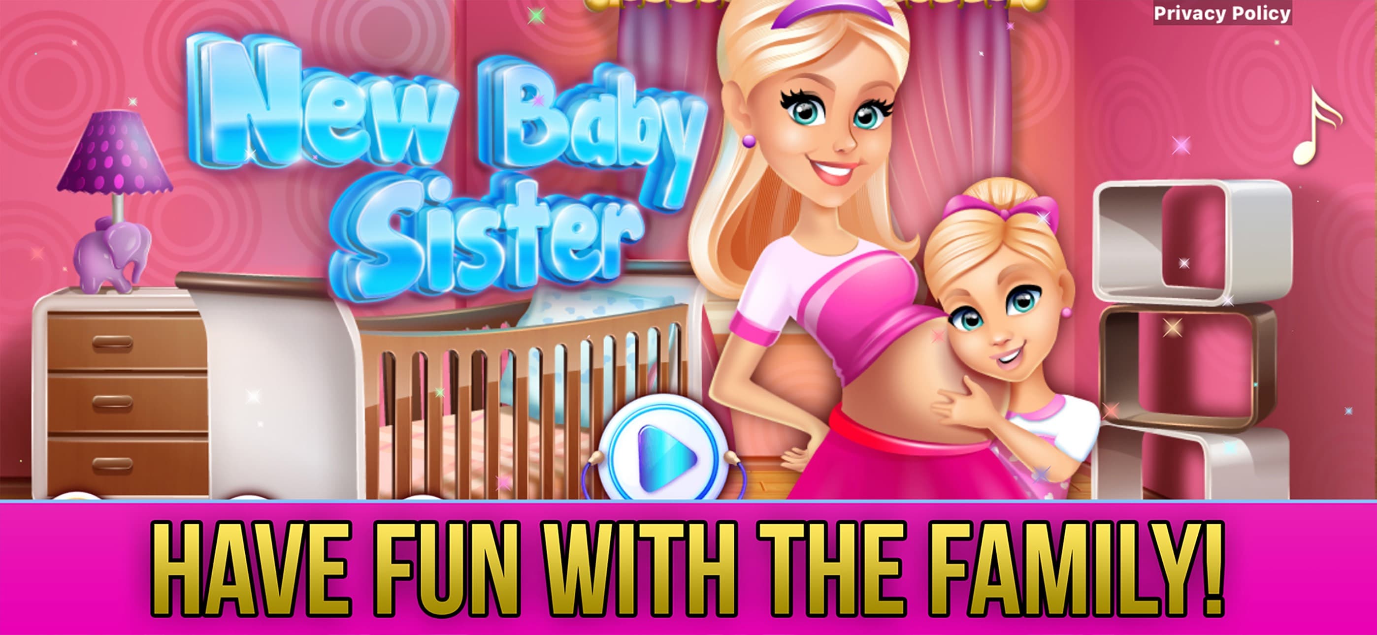 New Baby Sister: Mommy Games screenshot 1 - screenshot