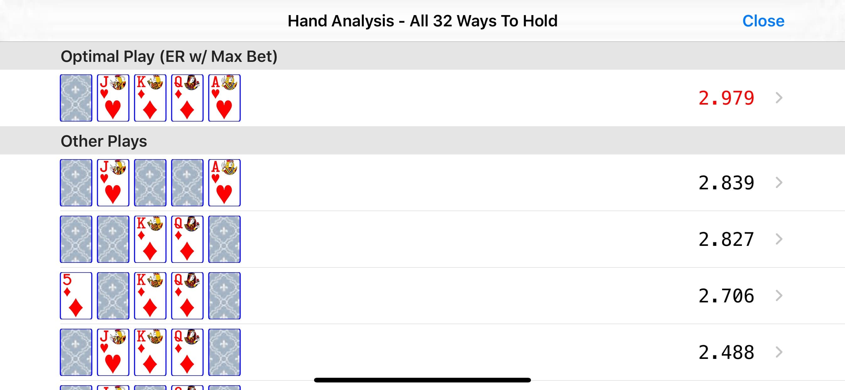 The Classic Video Poker screenshot 8 - screenshot