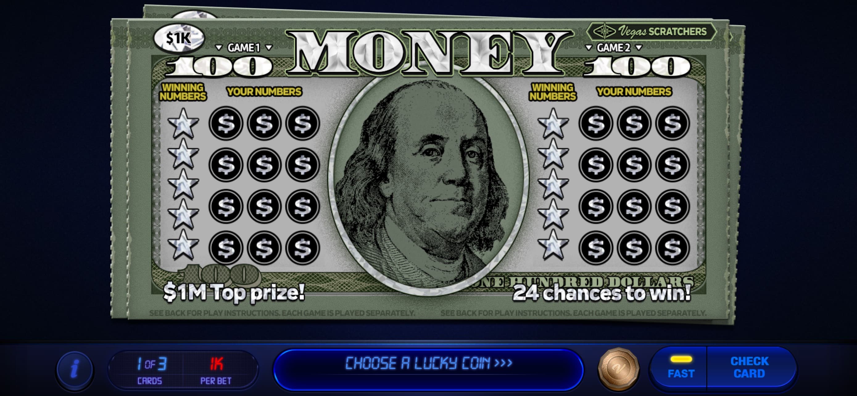 Vegas Lottery Scratchers screenshot 3 - screenshot