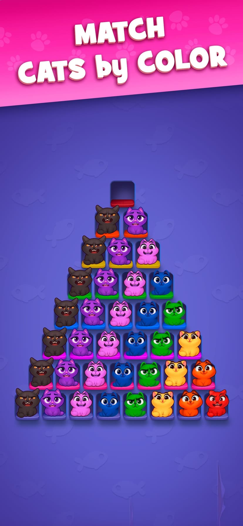 Kitty Sort: Twisted Tails screenshot 1 - screenshot