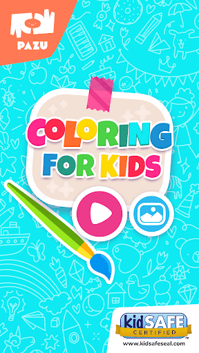 Coloring games for toddlers screenshot 1 - screenshot