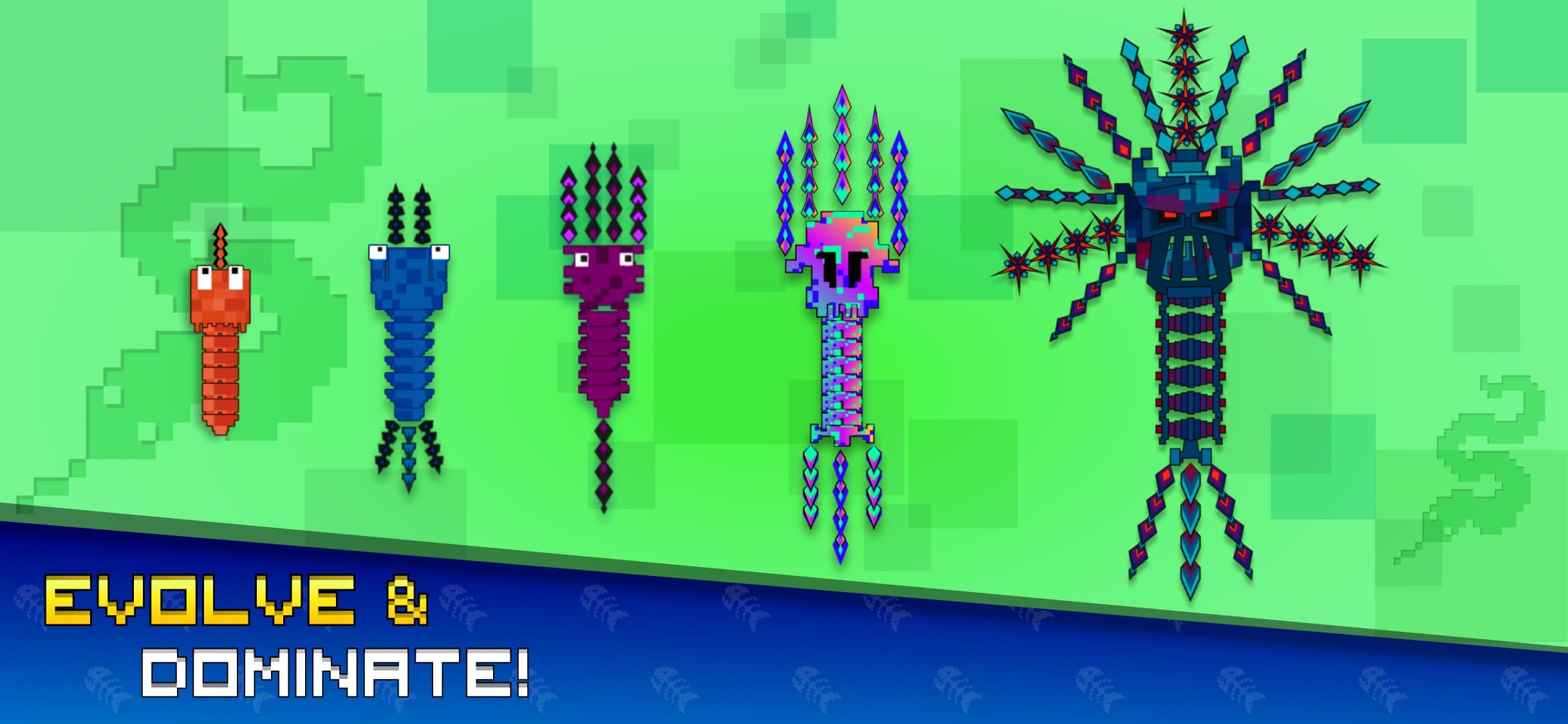 Pixel Sword Fish io screenshot 1 - screenshot