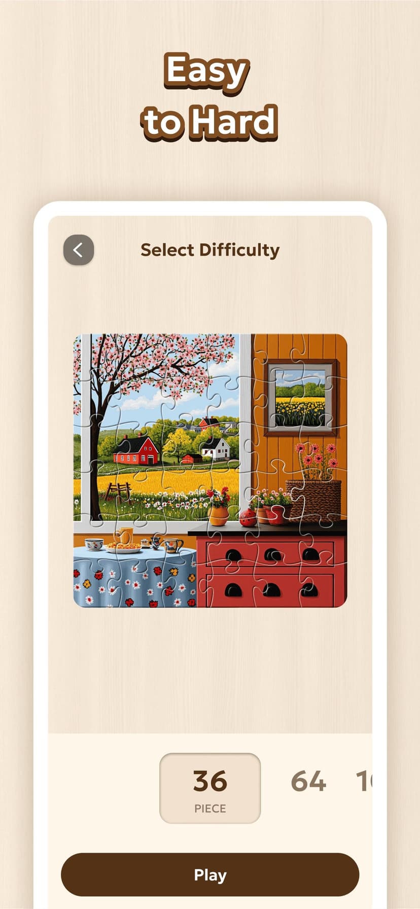Jigsaw Puzzle - Countryside screenshot 2 - screenshot