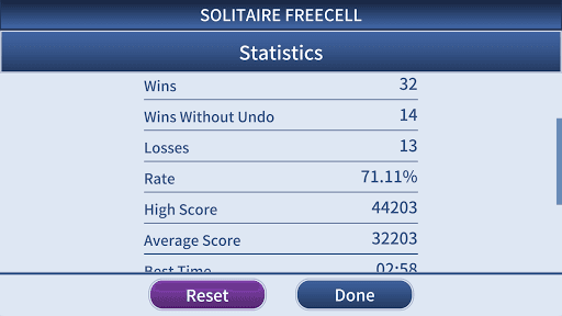 FreeCell Solitaire Classic screenshot 7 - screenshot